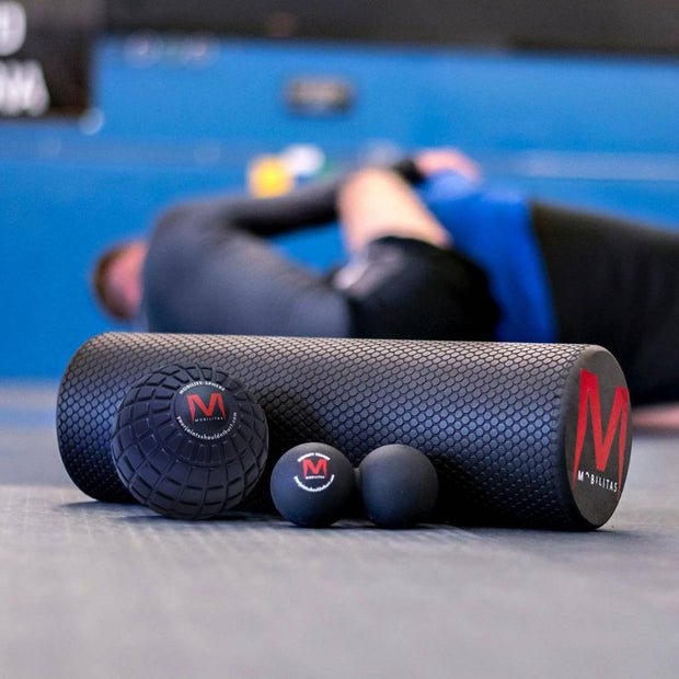 mobilitas mobility tools kit foam roller trigger point ball sphere peanut